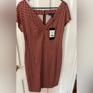 MaxMara Brown Sheath Dress